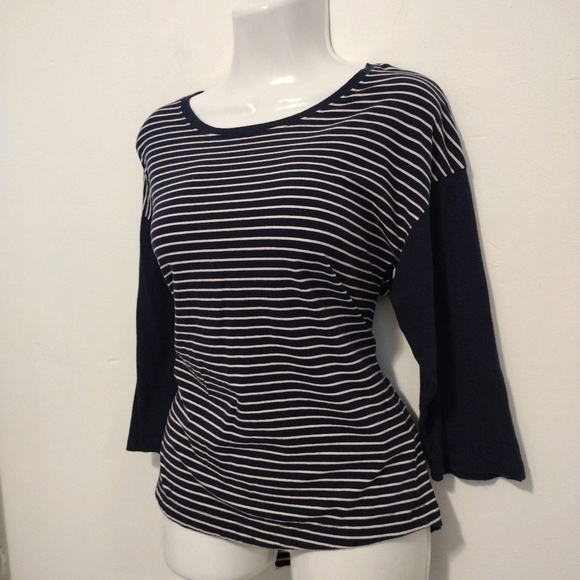 Lauren Active Ralph Lauren - Striped 3 Quarter Top - Picture 5 of 11